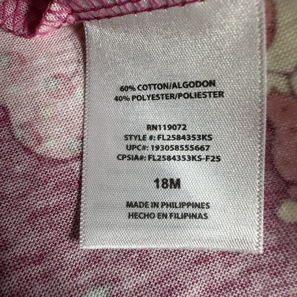 Strawberry Shortcake Baby Girls Short Sleeve Dress size 18 Months New - Picture 3 of 6